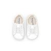 TIP TOEY JOEY White Lace Leather Runner Shoe