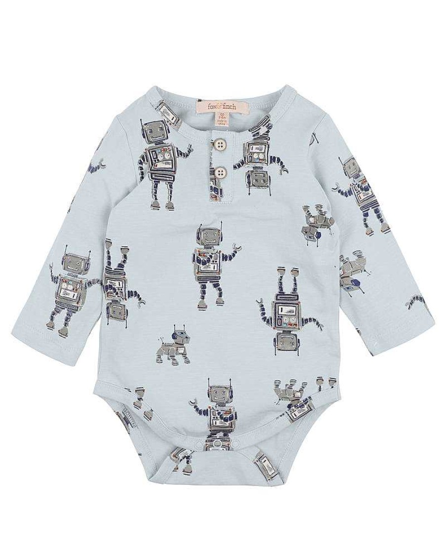 FOX & FINCH Roboto Print Bodysuit