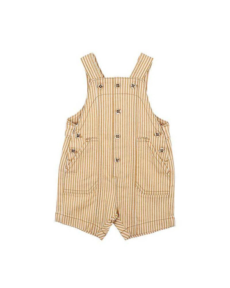 BEBE Milo Stripe Overall