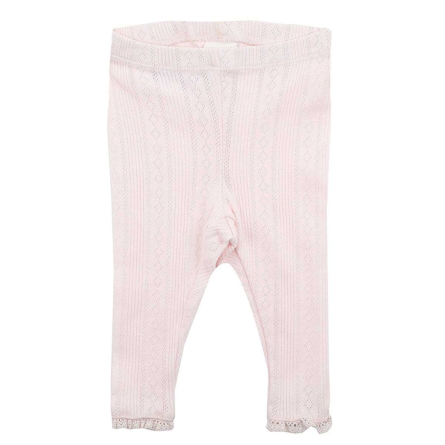 WHITE LABEL Pink Pointelle Legging