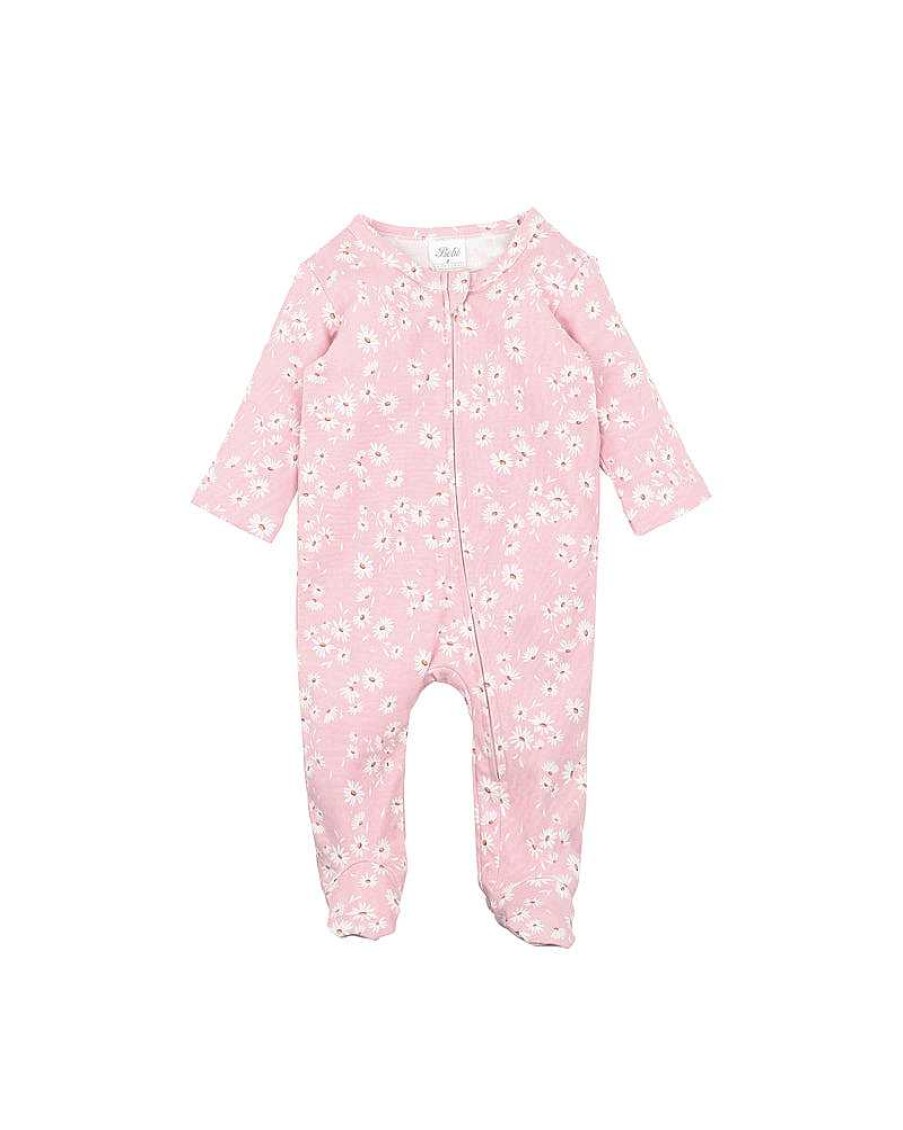 BEBE WHITE LABEL ORGANIC Margherita Organic Ls Onesie