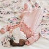 WHITE LABEL Dusky Pink Pointelle Onesie