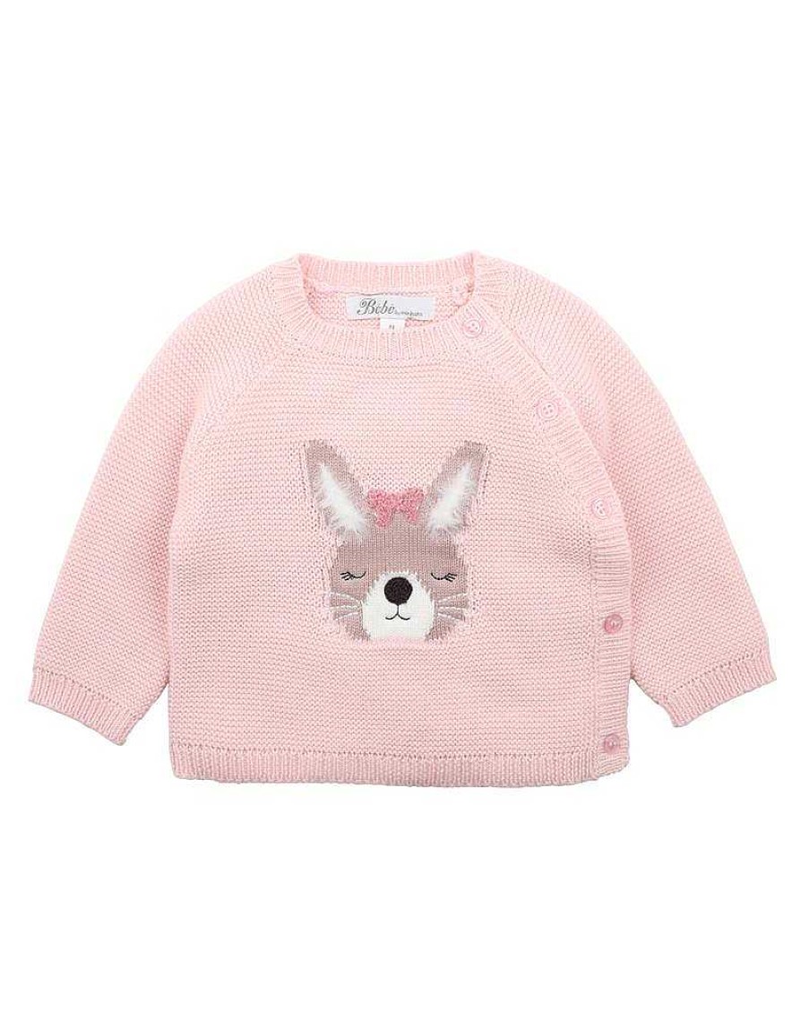 BEBE Ciara Bunny Knitted Jumper