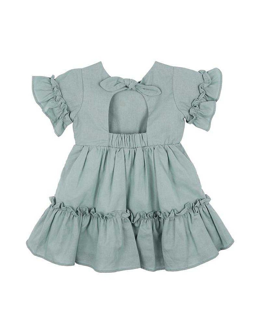 BEBE Indi Embroidered Dress