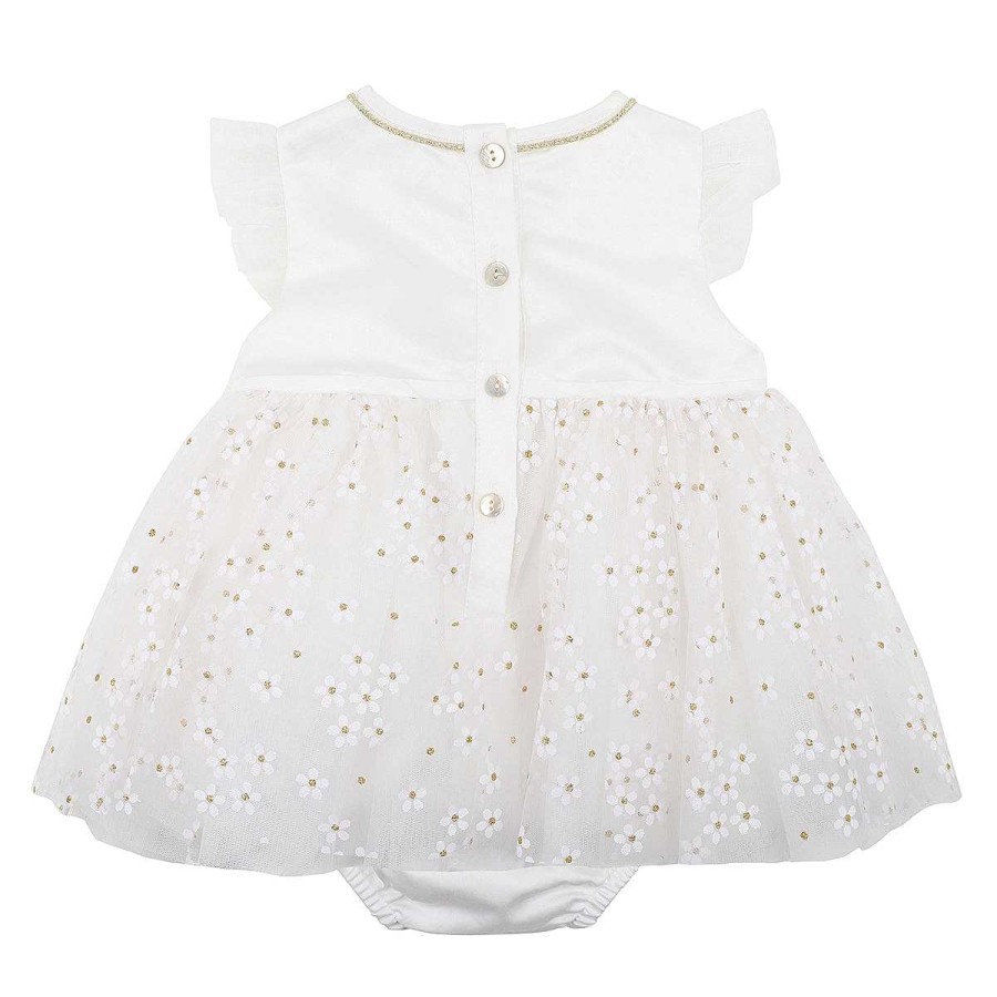 BÉBÉ Daisy Overlay Dress